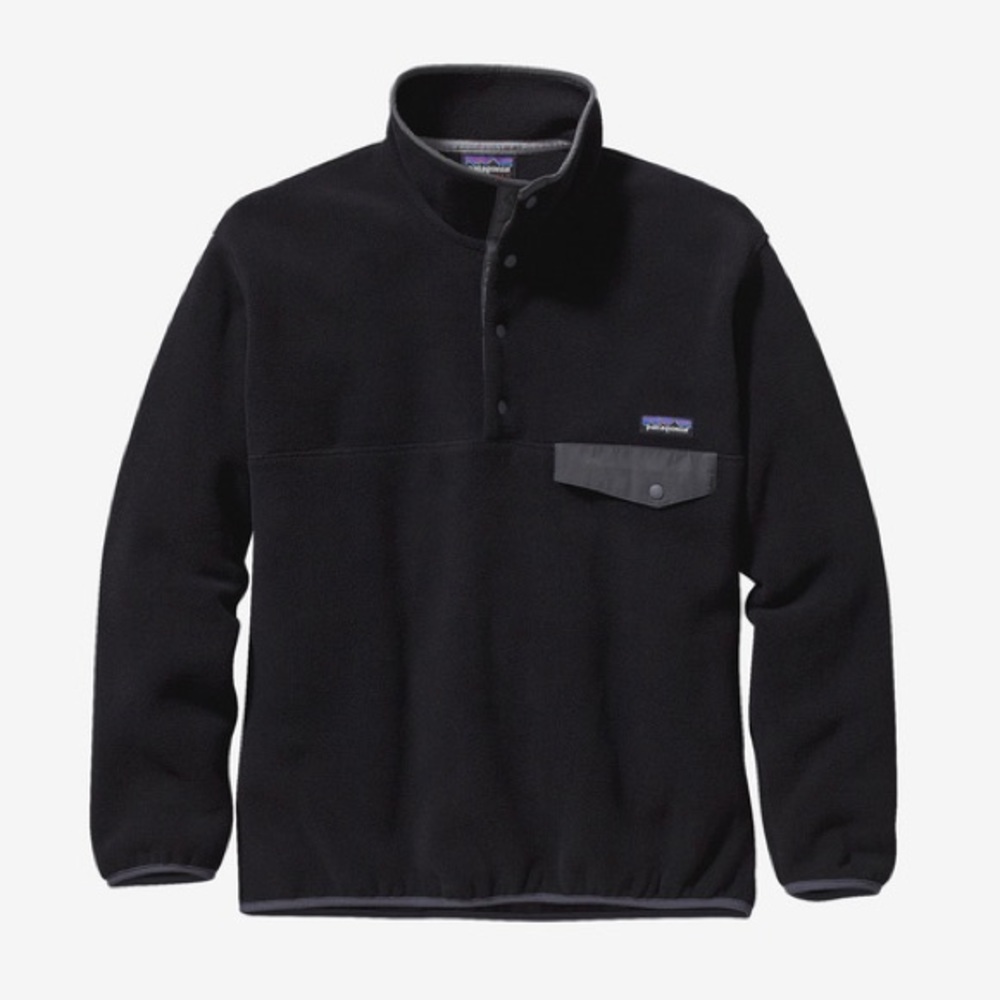 Men's Lightweight Synchilla® Snap-T® Fleece Pullover
- Size S Black